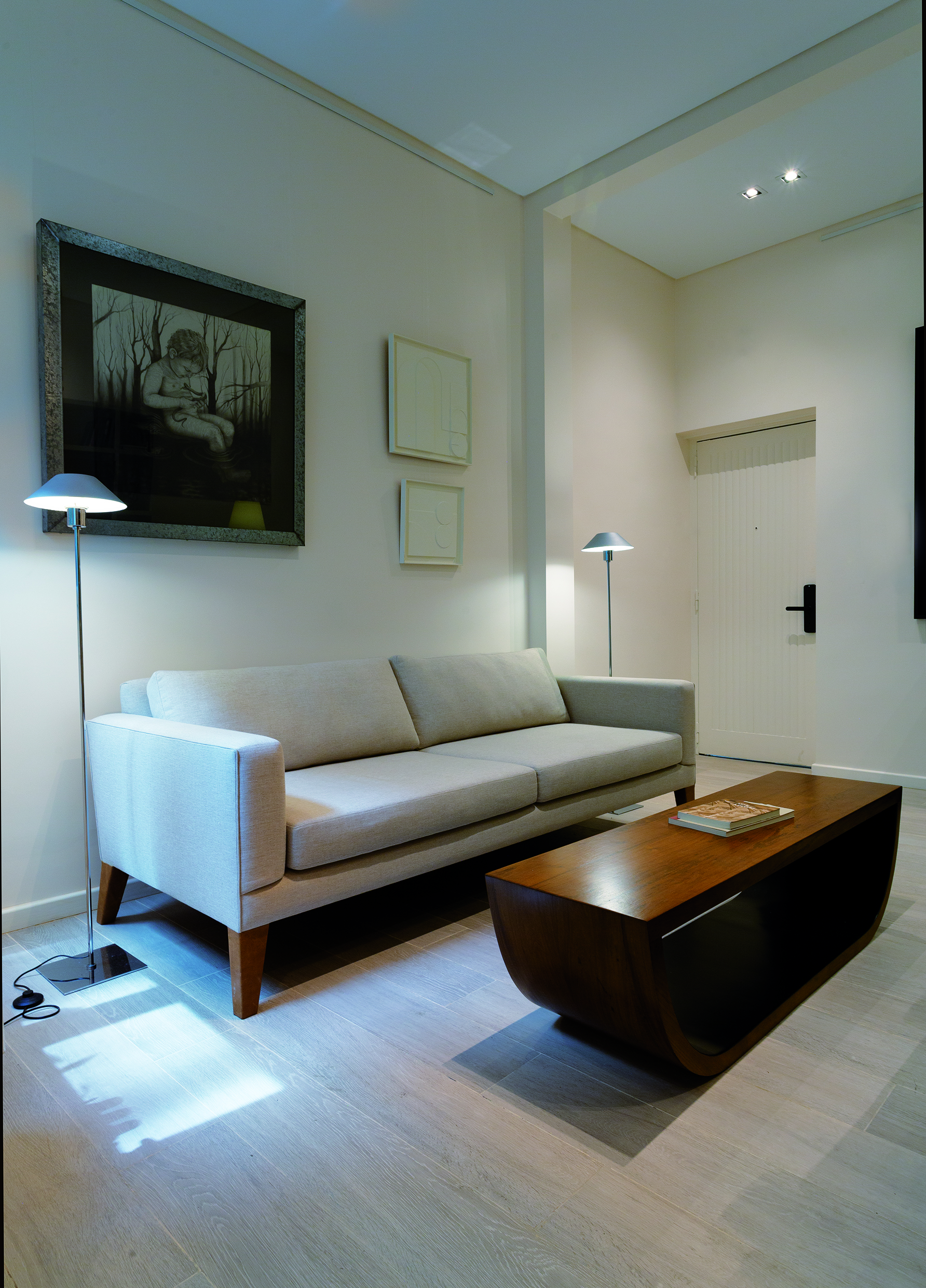 Living · jardín